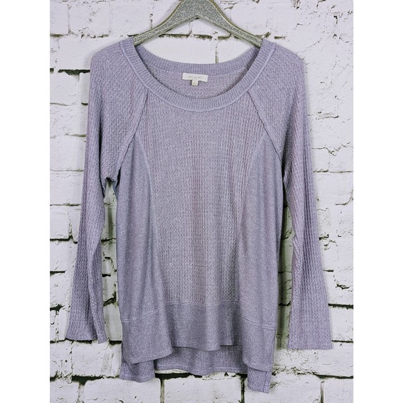 Anthropologie Tops - ANTHRO ERI + ALI Waffle Knit Thermal Top